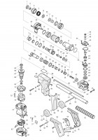 Makita HK1820L Corded SDS+ Power Scraper 110v & 240v Spare Parts