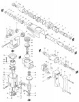 Makita HM1100C Demolition Hammer SDS Max Spare Parts