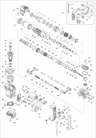 Makita HM1111C SDS-Max Demolition Drill 110v 240v Spare Parts