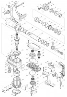 Makita HM1304 Demolition Hammer 110v & 240v Spare Parts