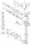 Makita HM1317CB Hex Demolition Hammer Drill 110v 240v Spare Parts