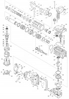 Makita HM1317CB Hex Demolition Hammer Drill 110v 240v Spare Parts