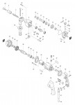 Makita HP2031 2-Speed Percussion Drill 110v & 240v Spare Parts