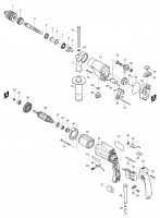 Makita HP2051 13mm 2 Speed Percussion Drill Spare Parts