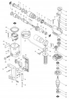 Makita HR1820 Rotary Hammer 110v & 240v Spare Parts
