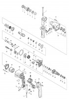 Makita HR1830 18mm SDS+ Rotary Hammer 110v & 240v Spare Parts