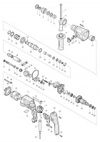 Makita HR2230 SDS+ Rotary Hammer Drill Spare Parts