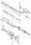 Makita HR2470T SDS-Plus Rotary Hammer 110v & 240v Spare Parts