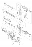 Makita HR2601 Rotary Hammer Drill 110v 240v Spare Parts