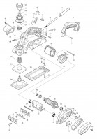 Makita KP0800 110v 240v Corded Planer Spare Parts