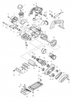 Makita KP0810C 110v 240v Corded Planer Spare Parts