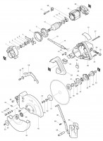 Makita LS0810 Corded 260mm Mitre Saw 110v & 240v Spare Parts