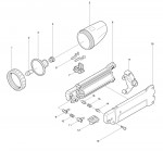 Makita ML700 Torch Lamp Spare Parts