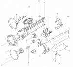 Makita ML900 Torch Lamp Spare Parts