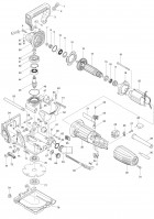 Makita PJ7000 110v 240v Corded Biscuit Jointer Spare Parts