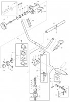 Makita RBC525 Petrol String Brush Cutter Spare Parts