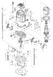 Makita RP2301FC 110v 240v Corded Router Spare Parts