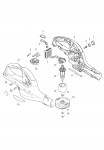 Makita BUB360D Cordless Blower Spare Parts
