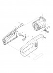 Makita UC3001A Electrical Chainsaw 110v & 240v Spare Parts