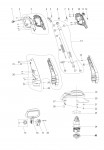 Makita UR3000 Electric Trimmer 110v 240v Spare Parts