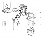 METABO 00059000 POWERMAXX Drill Driver Spare Parts