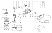METABO 00131000 SXE 425 TURBOTEC EU Random Orbital Sander 230V Spare Parts