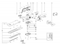 METABO 00138000 POWERTRIMMER Shrubber Spare Parts