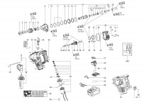 METABO 00228000 BHA 18 LTX 18v Cordless SDS-Plus Rotary Hammer Drill Spare Parts