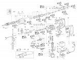 METABO 00232420 KHE 32 US SDS-Plus Hammer Drill 120V Spare Parts