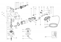 METABO 00258000 W 8-100 EU 800w 100mm Angle Grinder 230V Spare Parts