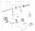 METABO 00261000 BE 18 LTX 6 Cordless 18v Drill Spare Parts