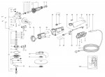 METABO 00271000 W 11-150 QUICK EU 1100w 150mm Angle Grinder 230V Spare Parts
