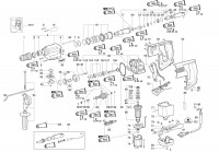 METABO 00332000 KHE 32 EU SDS-Plus Hammer Drill  230V Spare Parts