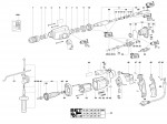 METABO 00338420 KHE 28 US SDS-Plus Hammer Drill 120V Spare Parts
