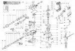 METABO 00340392 KHE 56 GB SDS-Max Combination Hammer Drill 110V Spare Parts
