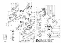 METABO 00341000 KHE 76 EU SDS-Max Combination Hammer Drill 230V Spare Parts