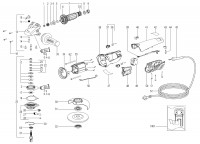 METABO 00346000 WQ 1400 EU 1400w 125mm Angle Grinder 230V Spare Parts