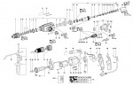 METABO 00363000 UHE 28 PLUS EU Multi Hammer Drill 230V Spare Parts