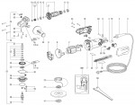 METABO 00386000 WP 9-100 EU 900w 100mm Angle Grinder 230V Spare Parts