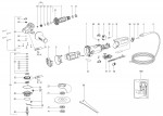 METABO 00388420 WEV 10-125 US 1000w 125mm Angle Grinder 120V Spare Parts