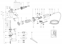 METABO 00388000 WEV 10-125 QUICK EU 1000w 125mm Angle Grinder  230V Spare Parts
