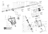 METABO 00402000 BHE 20 COMPACT EU SDS-Plus Compact Hammer Drill 230V Spare Parts