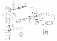 METABO 00464001 WE 15-150 QUICK EU 150mm Angle Grinder 230V Spare Parts