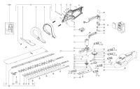 METABO 00466000 AHS 18-45 V 18v Cordless Hedge Trimmer Spare Parts