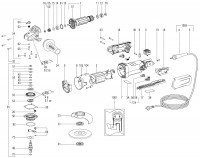 METABO 00476001 WEP 15-125 QUICK EU 1500w 125mm Angle Grinders 230V Spare Parts
