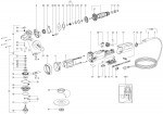 METABO 00514000 WEBA 17-125 QUICK EU 1700w 125mm Angle Grinder 230V Spare Parts