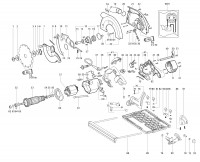 METABO 00544001 KS 66 PLUS EU 1400w 190mm Circular Saw 230V Spare Parts