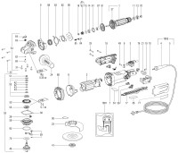 METABO 00549000 WEPBA 17-125 QUICK DS EU 230V Spare Parts