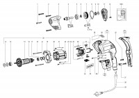 Metabo Corded Rotary Drill 00555420 BE 4010 US 120V Spare Parts