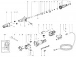 METABO 00616380 GE 710 Plus Die Grinder 710w GB 230V Spare Parts
